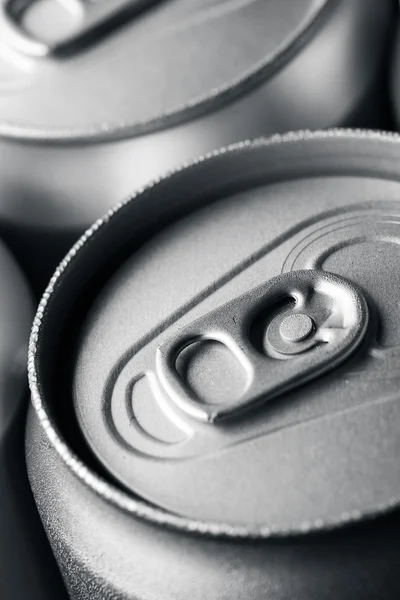 Getränkedosen aus Aluminium — Stockfoto