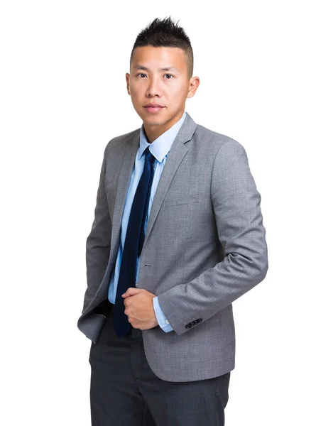 Asiatische schöne Geschäftsmann in Business-Anzug — Stockfoto