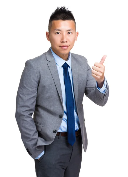 Asiatische schöne Geschäftsmann in Business-Anzug — Stockfoto