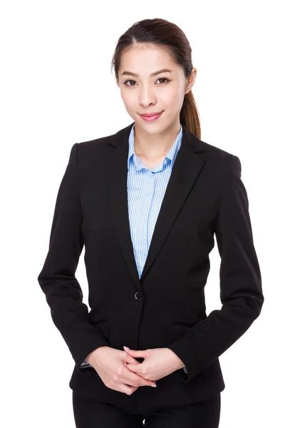 Asiatische junge Geschäftsfrau in Business-Anzug — Stockfoto