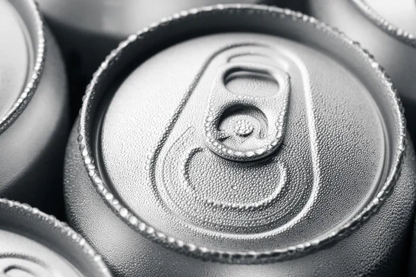 Cold canned drinks — Stock Photo, Image