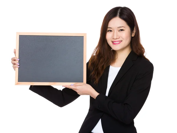 Joven asiático buisnesswoman en traje de negocios — Foto de Stock