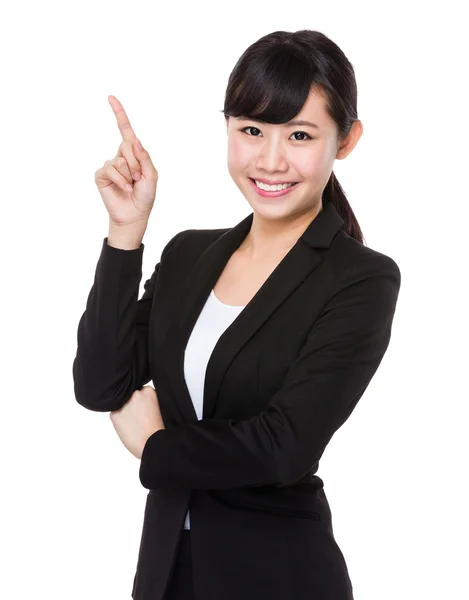 Junge asiatische Businessfrau in Business-Anzug — Stockfoto