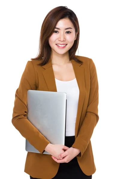 Ung asiatisk buisnesswoman i business suit - Stock-foto