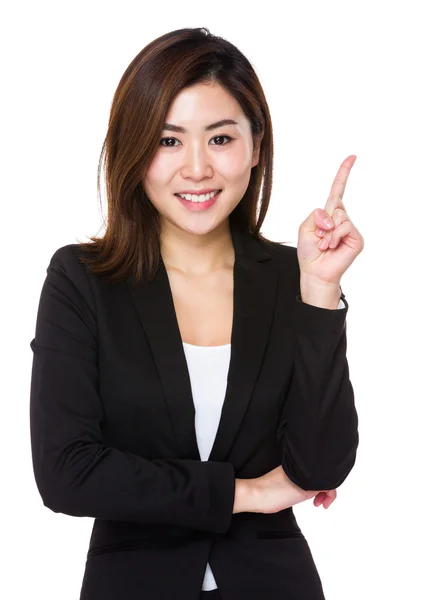 Junge asiatische Businessfrau in Business-Anzug — Stockfoto