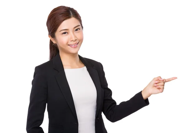 Young asian businesswoman in business suit — Stock Photo, Image