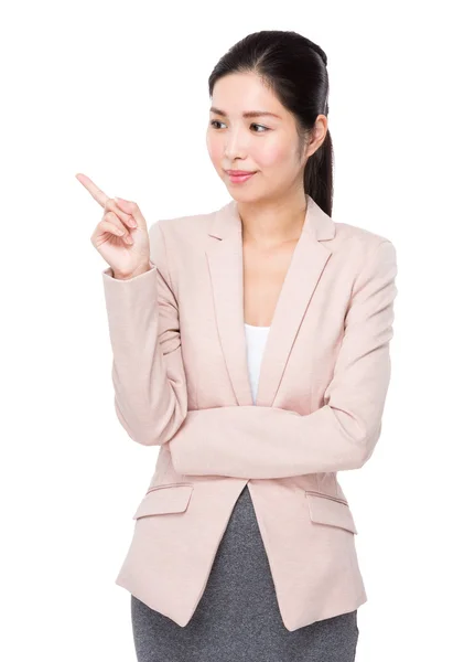 Young asian businesswoman in business suit — Stock Photo, Image