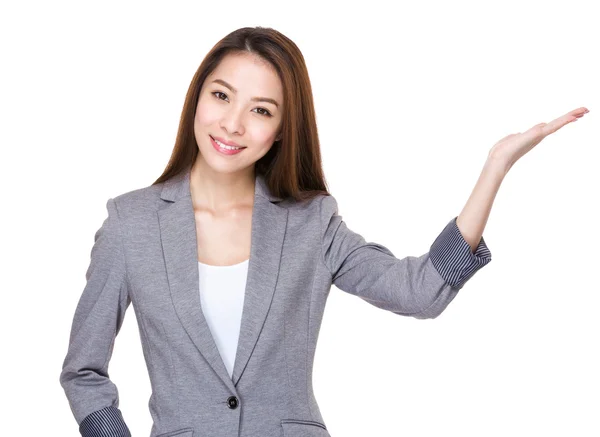 Joven asiática mujer de negocios traje — Foto de Stock