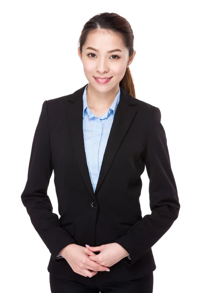 Asiatische junge Geschäftsfrau in Business-Anzug — Stockfoto