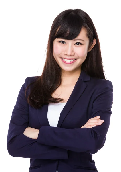 Young Businesswoman posing — Stock Photo, Image