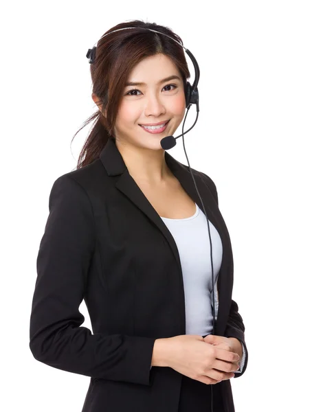 Customer services consultant posing — Stock Photo, Image