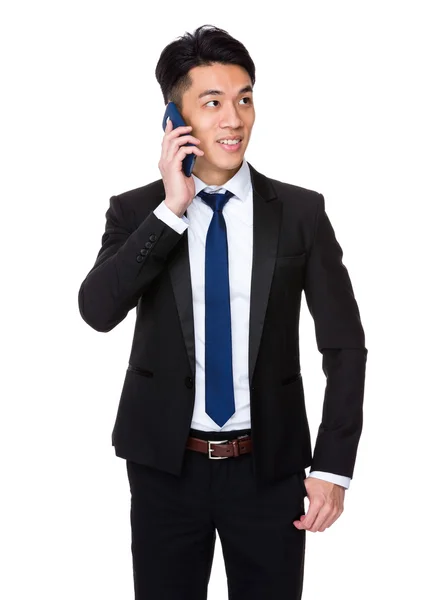 Asian Businessman talking — Stock Photo, Image