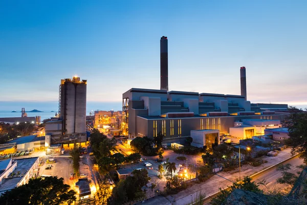 Industrial plant in Hong Kong