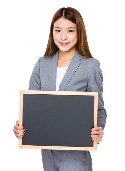 Asian young businesswoman in business suit — Stock Photo, Image