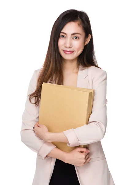 Joven asiática mujer de negocios traje — Foto de Stock