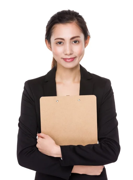 Joven asiática mujer de negocios traje — Foto de Stock