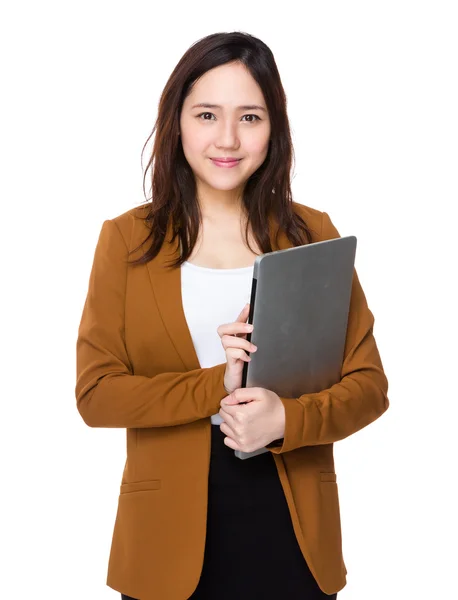 Joven asiática mujer de negocios traje — Foto de Stock