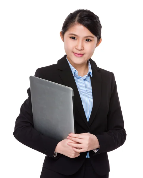 Young asian businesswoman in business suit — Stock Photo, Image