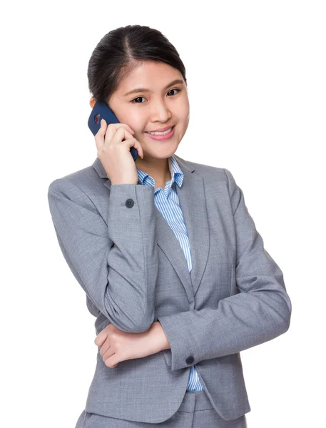 Joven asiática mujer de negocios traje —  Fotos de Stock