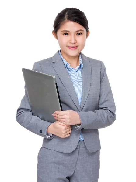 Joven asiática mujer de negocios traje — Foto de Stock