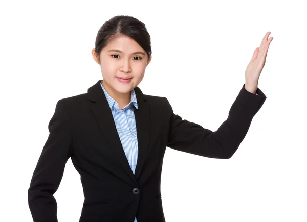 Young asian businesswoman in business suit — Stock Photo, Image