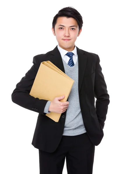 Joven asiático hombre de negocios traje — Foto de Stock