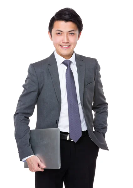 Young asian businessman in business suit — Stock Photo, Image