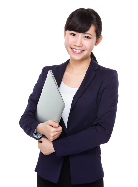 Joven asiática mujer de negocios traje — Foto de Stock