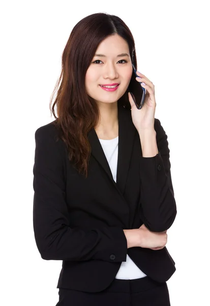 Junge asiatische Geschäftsfrau in Business-Anzug — Stockfoto