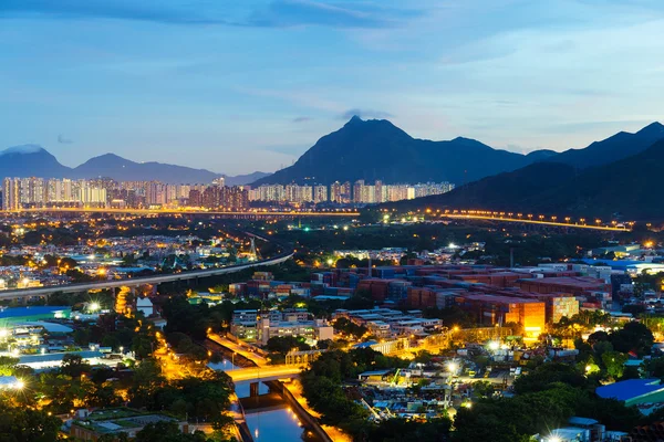 Paisaje urbano en Hong Kong —  Fotos de Stock