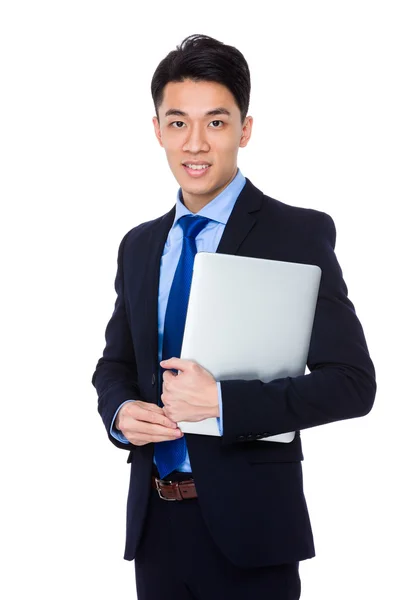 Handsome asian businessman in business suit Royalty Free Stock Photos