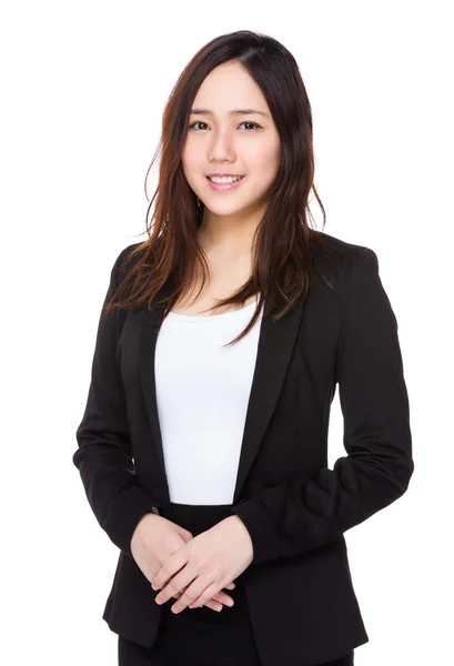 Young asian businesswoman in business suit Stock Image