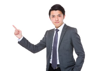 Asya yakışıklı iş adamı takım elbise