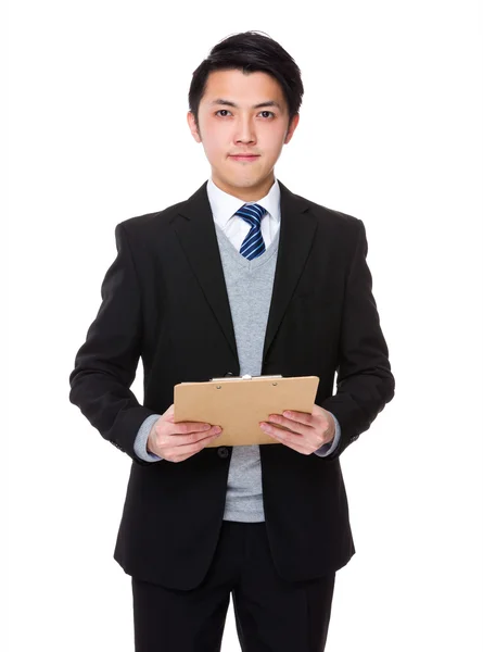 Asiatische schöne Geschäftsmann in Business-Anzug — Stockfoto