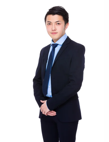 Asiatische schöne Geschäftsmann in Business-Anzug — Stockfoto