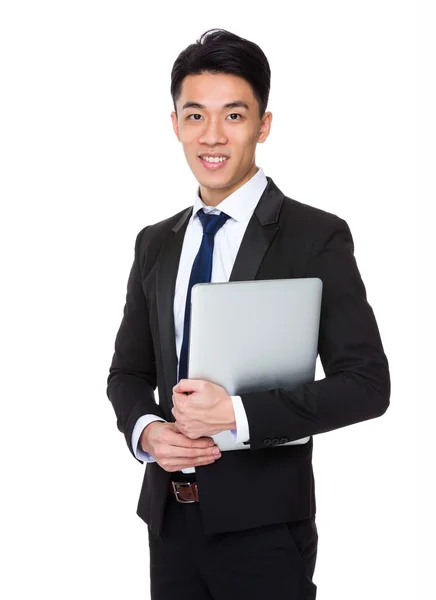 Junge asiatische Geschäftsmann in Business-Anzug — Stockfoto