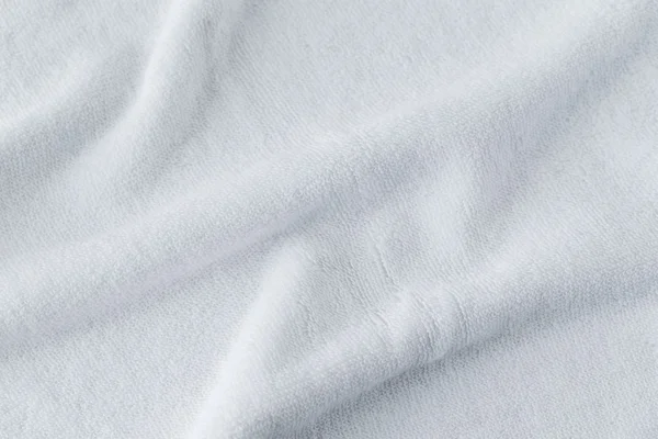 Asciugamano di cotone bianco — Foto Stock