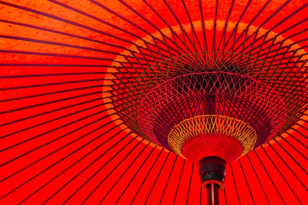 Paraguas rojo japonés —  Fotos de Stock