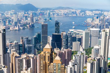 Hong Kong 22 Haziran 2016: Hong Kong Victoria Tepesi