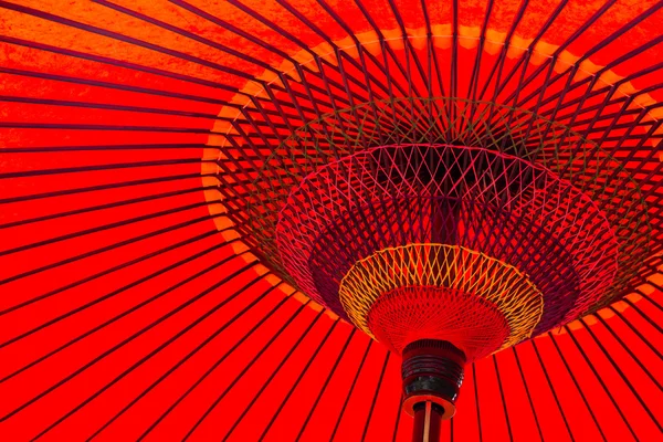 Japanese red umbrella — Stock Photo, Image