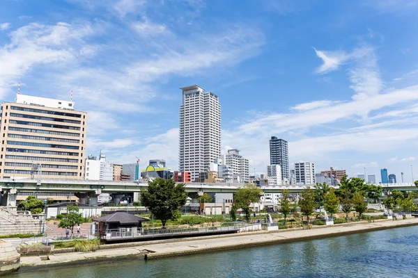 Distrito administrativo de Osaka, Nakanoshima — Fotografia de Stock