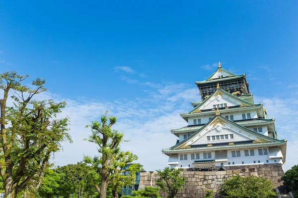 Hrad Osaka v Japonsku — Stock fotografie