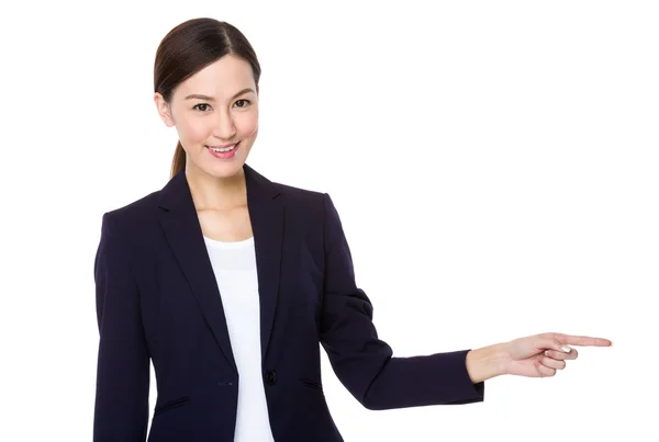 Joven asiática mujer de negocios traje — Foto de Stock