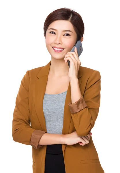 Junge asiatische Geschäftsfrau in Business-Anzug — Stockfoto