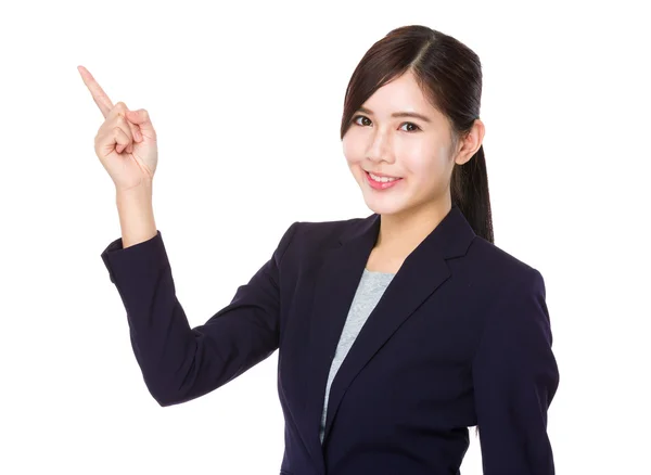 Young asian businesswoman in business suit — Stock Photo, Image