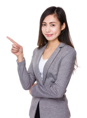 iş takım elbiseli genç Asyalı işkadını