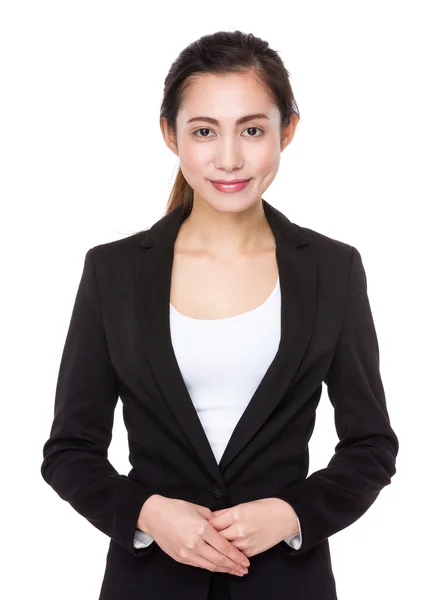 Young asian businesswoman in business suit — Stock Photo, Image