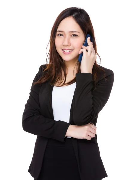 Young asian businesswoman in business suit — Stock Photo, Image