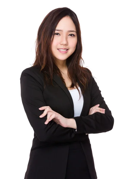ビジネス スーツの若いアジア女性実業家 — ストック写真