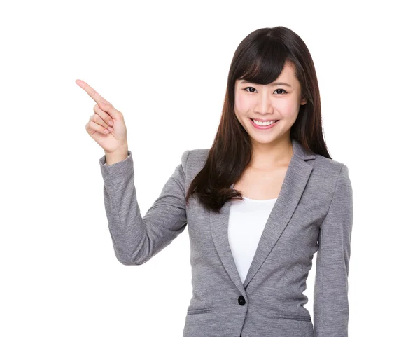 Joven asiática mujer de negocios traje — Foto de Stock